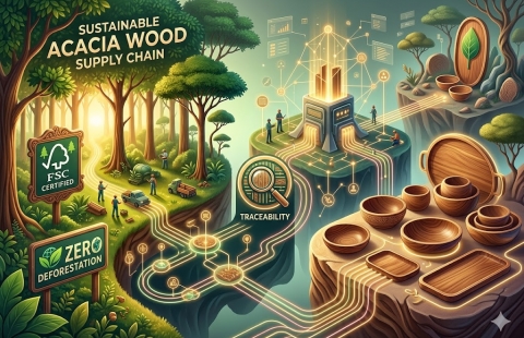 From Forest to Tabletop: The Global Buyer’s Guide to Deforestation-Free Acacia Decor