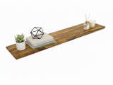 Stunning acacia floating shelf