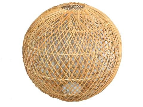 Rattan rustic lamp