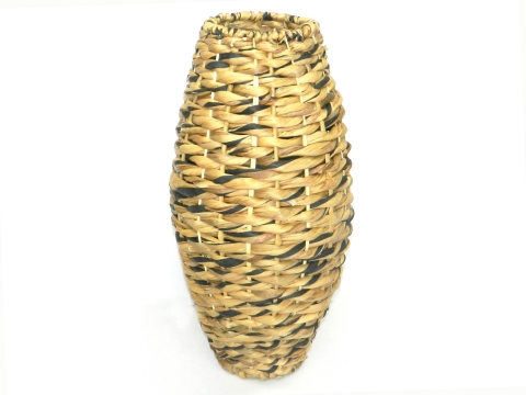 Water hyacinth vase mixed  2 tone color