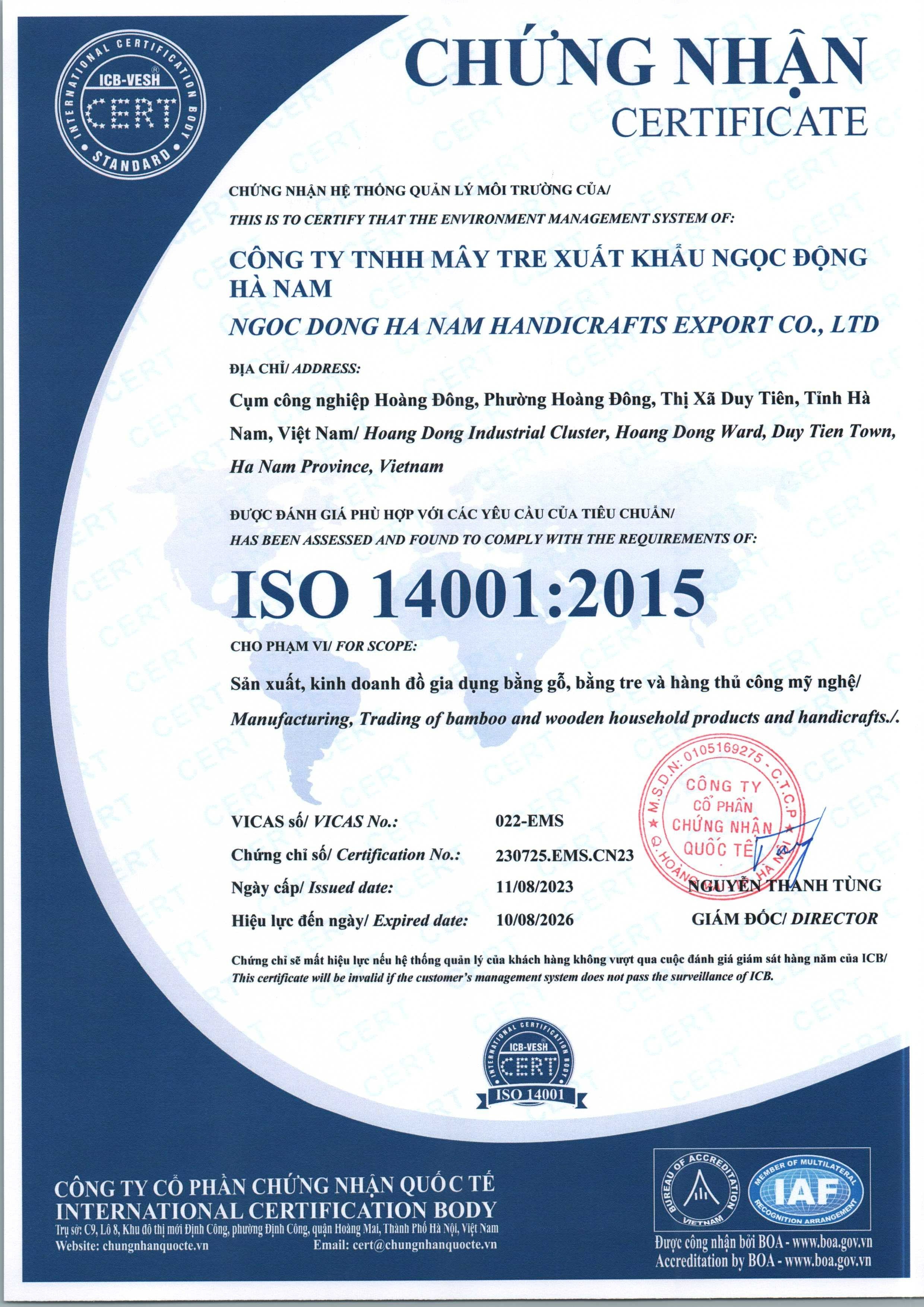 ISO 14001